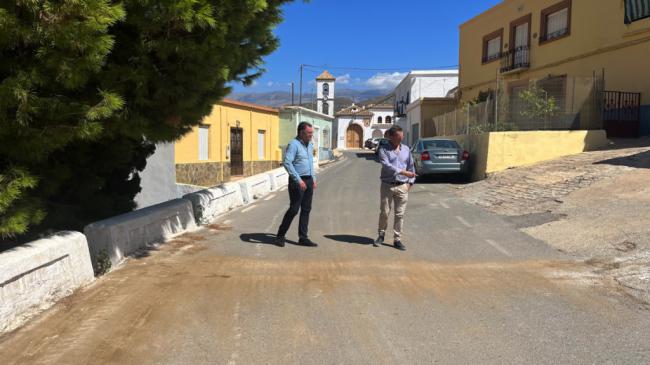 En marcha la renovación de una decena de calles en Berja