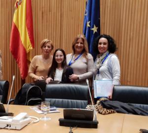 Ayuntamiento de Vera en la Comisión de Infancia y Adolescencia del Congreso