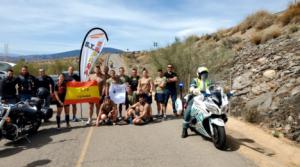 Almería se solidariza con la carrera de relevos del Reto 15Q por una enfermedad rara infantil