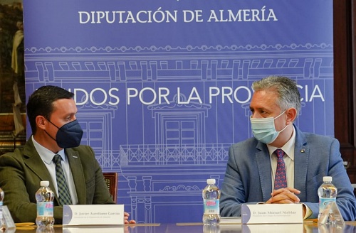 Reunión entre la Diputación y Colegio de Fisioterapeutas de Andalucía 