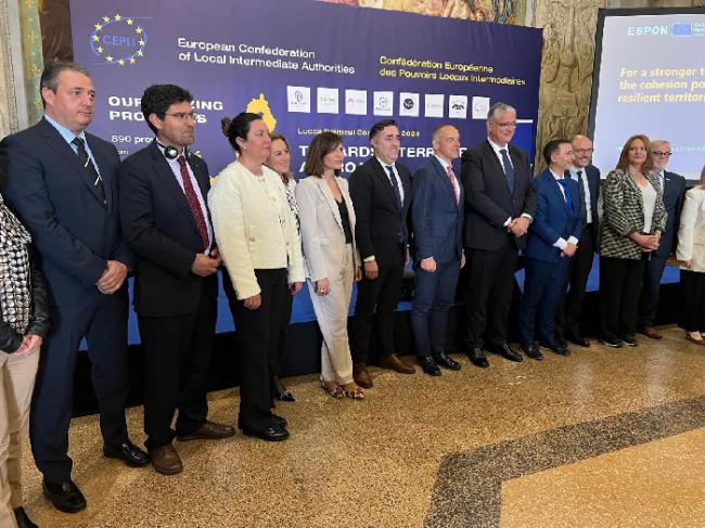 Diputación pide a Europa mayor protagonismo en el diseño y gestión de los Fondos Europeos