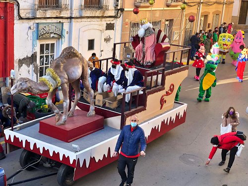 La Cabalgata de Reyes Magos vuelve a las calles de Tabernas