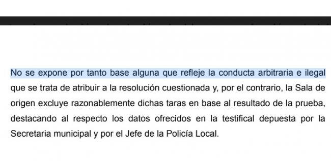 Absuelta la alcaldesa de Turre tras negar la instalación de un puesto de feria