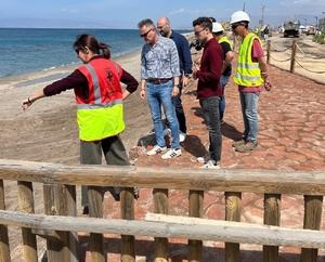 Proyecto de reparación en la playa de La Fabriquilla está cerca de finalizar