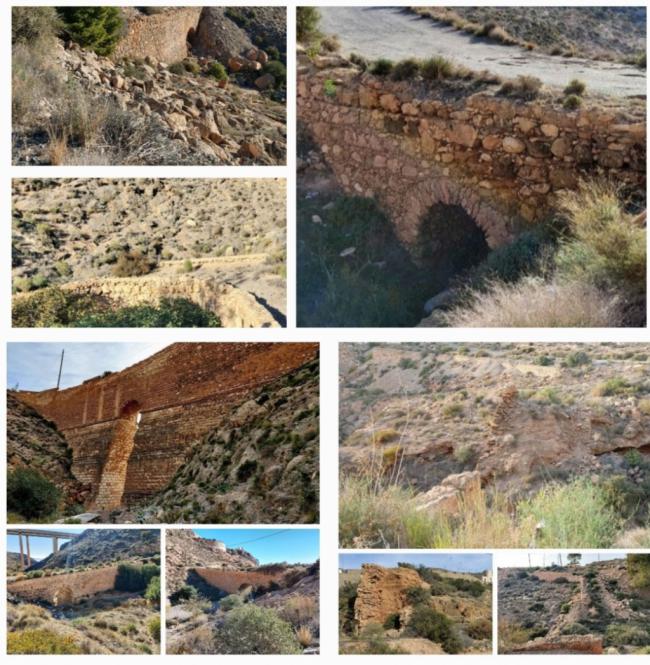 Los puentes del Camino Viejo a Roquetas del siglo XVIII