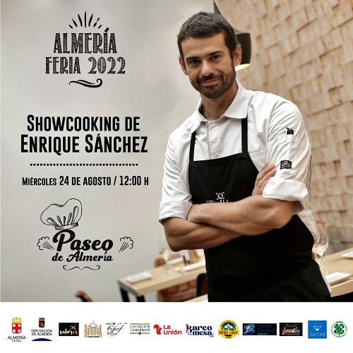 El televisivo chef Enrique Sánchez llega al espacio gastronómico de la Feria