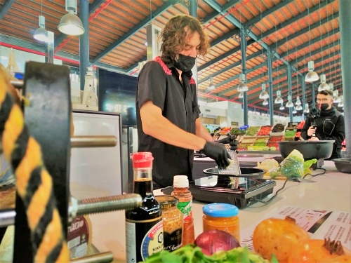 Los manjares de Almería protagonizan el último showcooking de este año