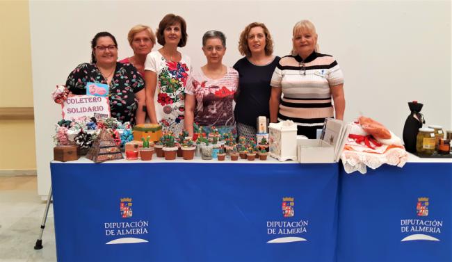 Asociación de Fibromialgia de Almería organiza un rastrillo solidario en la Diputación