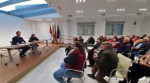 Martín informa sobre la subida de las pensiones en un encuentro celebrado en Serón