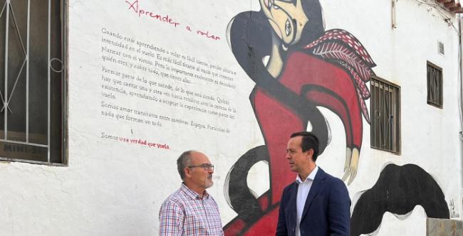 Martín visita Almócita y alaba el trabajo del ayuntamiento para que el pueblo “permanezca vivo” 