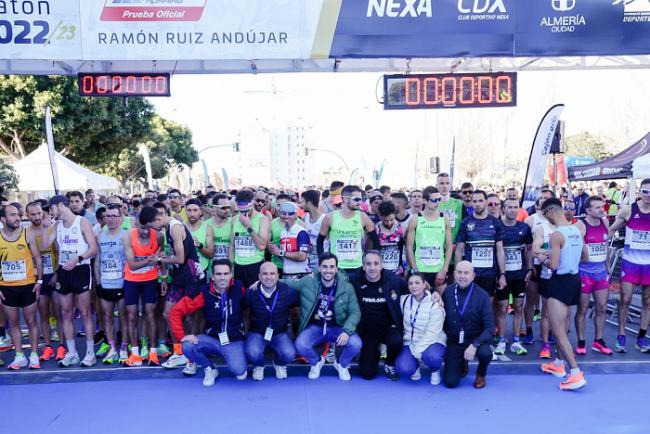 Dimitri Serjogins y Pilar Rubio, ganadores de la 24º edición de la Medio Maratón de Almería