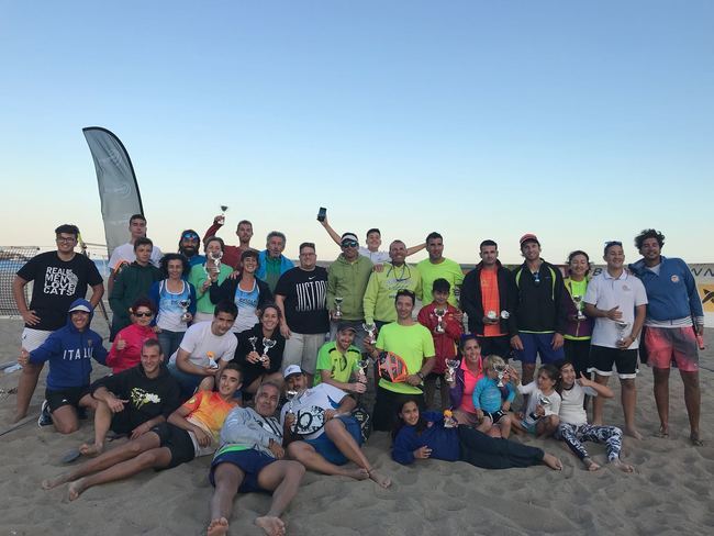 La II Copa Níjar de Tenis Playa recaló en San José