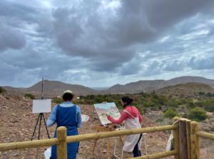 Parque Natural Cabo de Gata-Níjar se posiciona como destino para pintores