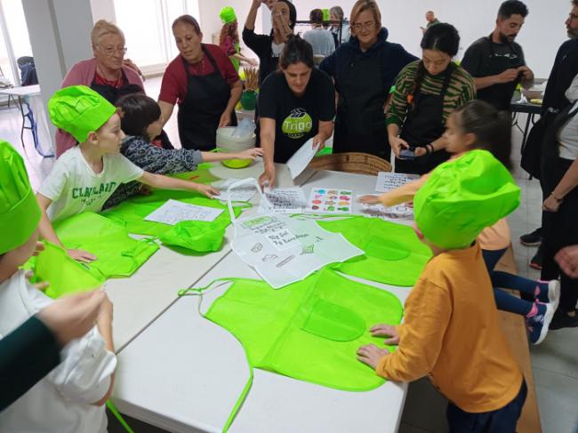 Sierro acoge el primer taller de pan artesanal en familia de Diputación