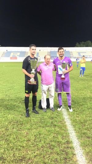 Los celestes logran el Trofeo Ciudad de Motril