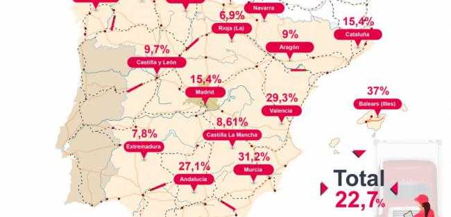 Almería es la segunda provincia de Andalucía con más conductoras de camión