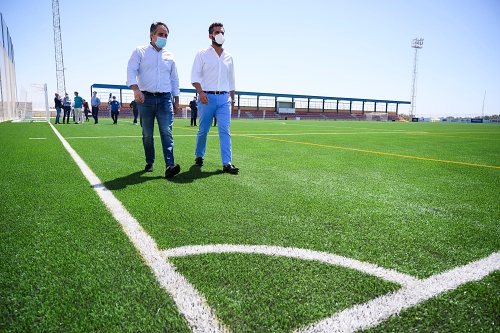 El CD La Cañada se convierte en el cuarto campo de fútbol renovado