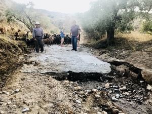 El PP de Albox pide el arreglo de los caminos y vías rurales tras las lluvias