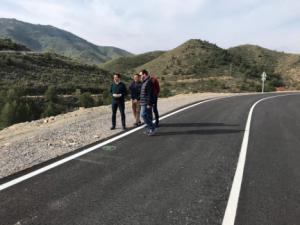 Diputación culmina la carretera que une Albanchez con Lubrín