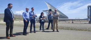 Martín visita la Plataforma Solar de Almería