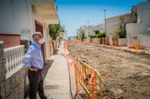 Las obras de Puertosol se aceleran al máximo para molestar menos