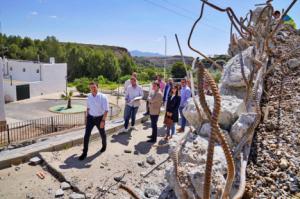 Diputación reparará los daños por lluvias en la Calle Campanario de Sorbas