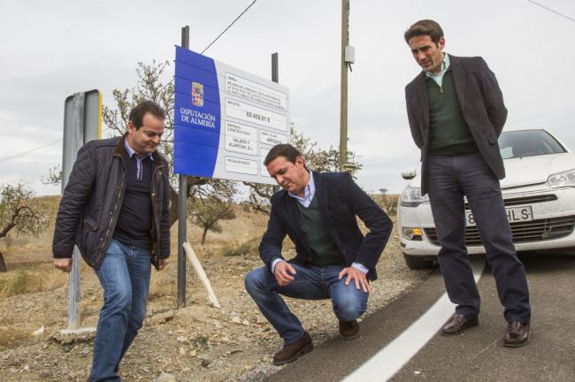 Diputación aprueba 620.000 euros para carreteras del Levante y Almanzora