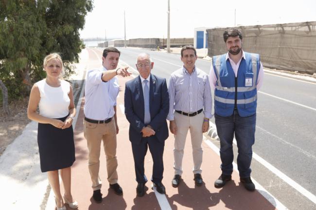 Ayuntamiento de Roquetas y Diputación conectan cuatro de sus barrios