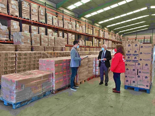 Ayuda Alimentaria reparte 1.067.384 kilos de alimentos a 46.513 personas