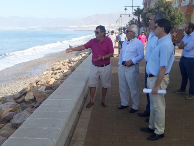 Las obras de emergencia en la playa de Balerma aprobadas en febrero siguen sin ejecutarse