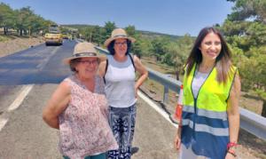 Cortes de carretera intermitentes por obras en la A-1178 entre Gérgal y Bacares