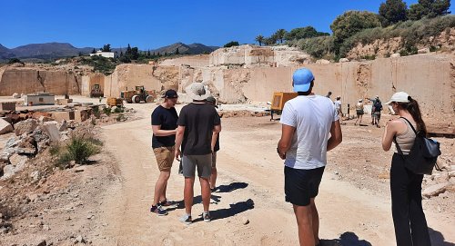 Universitarios alemanes conocen los recursos geoturísticos del Medio Andarax