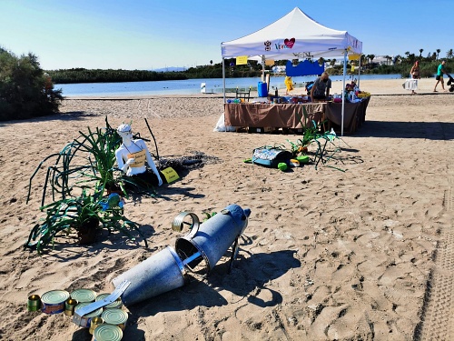 Vera pone su 'playa bonica'