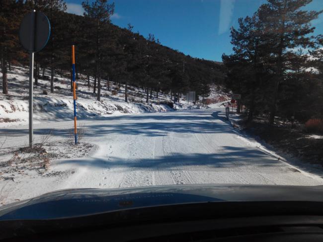 Intenso trabajo de la Diputación en las carreteras de la provincia