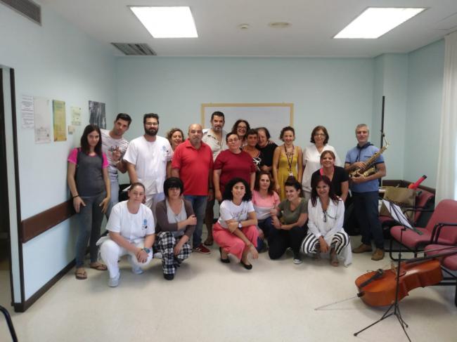 La música en el Día Mundial de la Salud Mental en el Hospital de Poniente