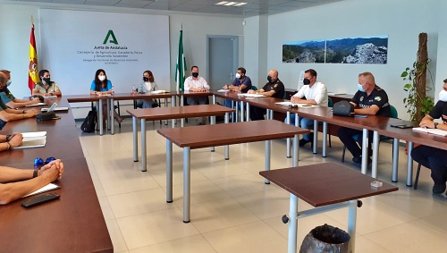 Reunión de coordinación sobre el Parque Natural Cabo de Gata-Níjar