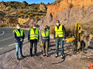 La Junta trabaja para dar soluciones a la carretera A-391 en su acceso a Felix