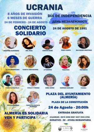 Ucrania será protagonista de un concierto solidario en la Plaza Vieja