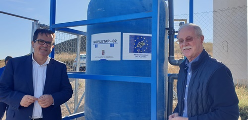 Diputación garantiza el agua potable en Lucainena de las Torres gracias a su potabilizadora móvil