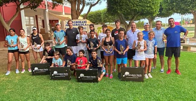 Conoce a los campeones del último torneo de tenis en Pechina