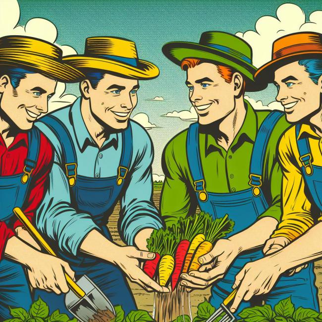 Con los agricultores, sin pausas y sin dudas