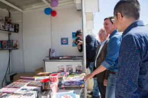 Diputación presente en la Feria del Libro de Roquetas de Mar