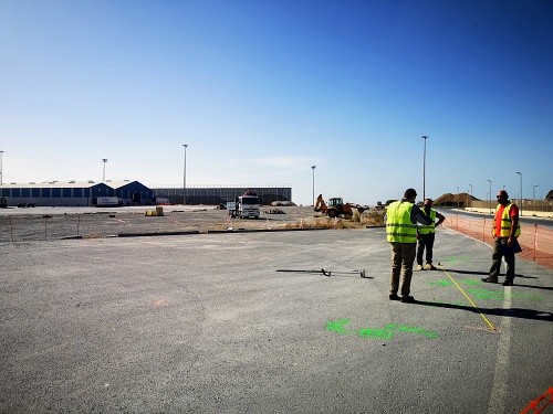 Obras en el Puerto de Almería para acoger más de 200 camiones