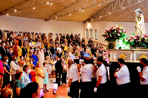 Aguadulce rinde homenaje a la Virgen del Carmen