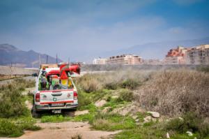 El Ayuntamiento de Roquetas intensifica la lucha contra los mosquitos