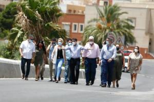 Diputación desdobla el puente que une Viator y Huércal de Almería