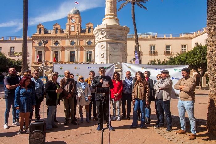 Se unen a la izquierda del PSOE en una coalición provincial para las municipales