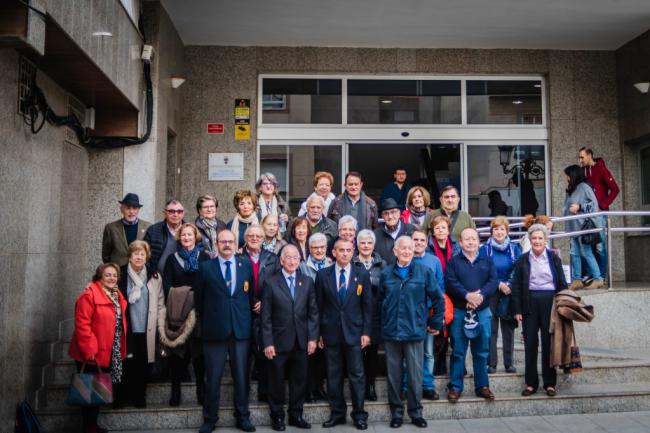 Amat recibe a la Hermandad de Veteranos de las Fuerzas Armadas y la Guardia Civil