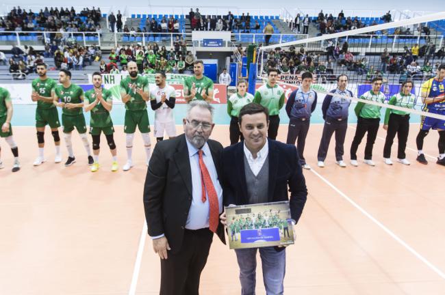 Diputación se alía con el Unicaja Voleibol para promocionar ‘Costa de Almería’