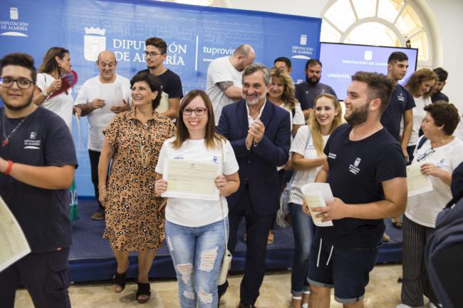 Clausura de la Escuela Taller ‘Vivero Provincial’ y el Taller de Empleo ‘Residencia Asistida’